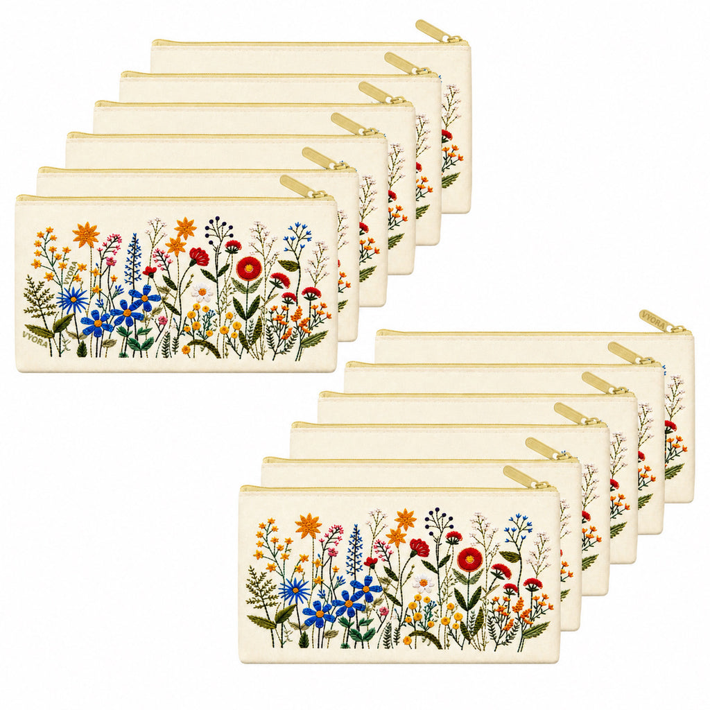 VYORA Printed Return Gift Pouches | Ideal for Festival Gifting, Cosmetics Storage