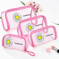 VYORA 4 Set Cosmetic Pouch for Women | Makeup Pouches | Travel Toiletry Organizer